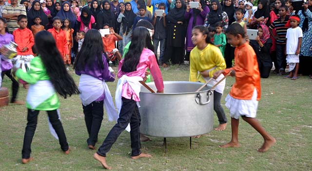 ކެންދޫގައި ކުޑަކުދިންގެ ހަވީރެއް ބާއްވައިފި