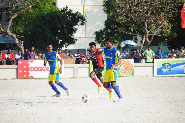 މިއަދު ކިހާދުއާއި ކުޑަރިކިލު ބައްދަލުކުރި މެޗުގެ ތެރެއިން – އީޓީ ފޮޓޯ: ނައުޝަލް