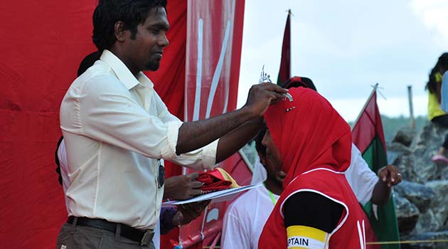 މުބާރާތުގެ ބަށި ރާނީ ގޮއިދޫ ޓީމުގެ މިލްނާ