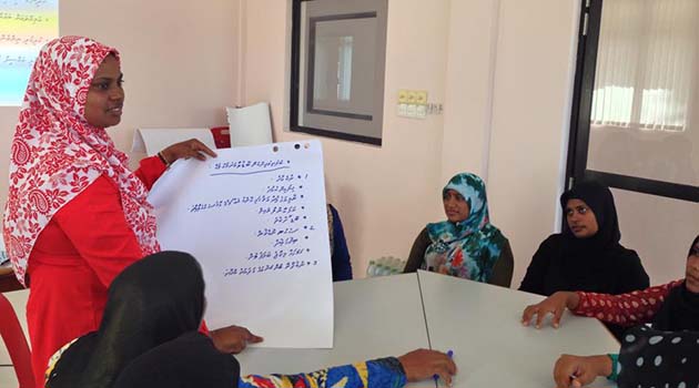 ބެލެނިވެރިންނަށް އަމާޒުކޮށްގެން ބޭއްވި ހޭލުންތެރިކުރުމުގެ ބައްދަލުވުމުމުގެ ތެރެއިން