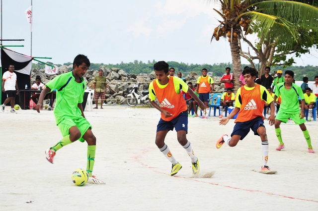މިއަދުގެ ފައިނަލް މޗުގެ ތެރެއިން – ފޮޓޯ: މުހައްމަދު ޒަޔާން ޒާހިރު