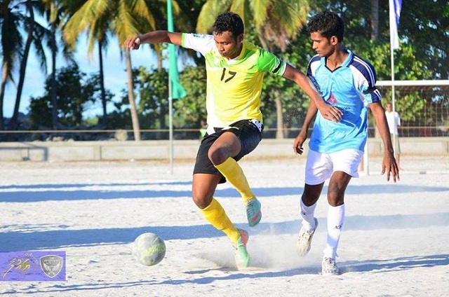 ކިހަވައް ސްޓްރައިކާސް އާއި ޓީމް ރޯޔަލް ބައްދަލުކުރި މެޗުގެ ތެރެއިން – ފޮޓޯ: އަބޫ ޔައުލާ