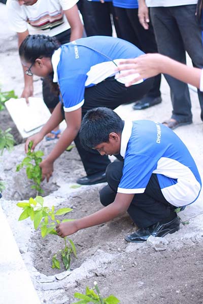 ދޮންފަނު ސްކޫލުން އާތު ޑޭ ފާހަގަ ކޮށްފި