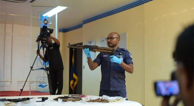 ހިބަޅިދޫން ހަތިޔާރު ފެނުމުން އަތޮޅުގެ ރައްޔިތުން ކަންބޮޑުވުން ފާޅުކުރަނީ