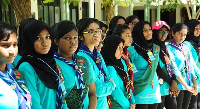 އޭދަފުށީގަިއ މިއަދު ފެށި އެންވަޔަރަމަންޓް ކޭމްޕްގެ ތެރެއިން—އީޓީ ފޮޓޯ / ތޯރިގް