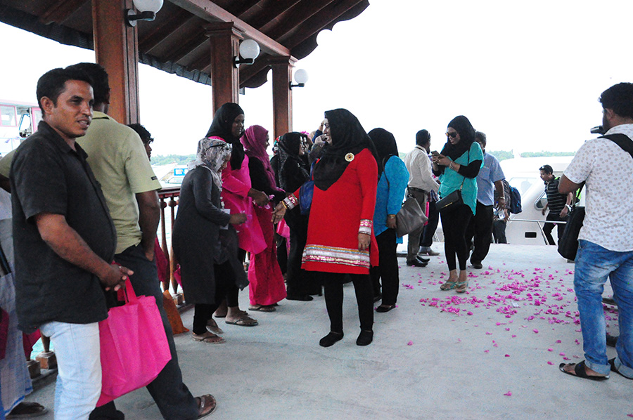 އޮލިންޕިއަންސް ބޭންޑް އަށް ހޫނު މަރުހަބާއެ ކިޔާޏީ