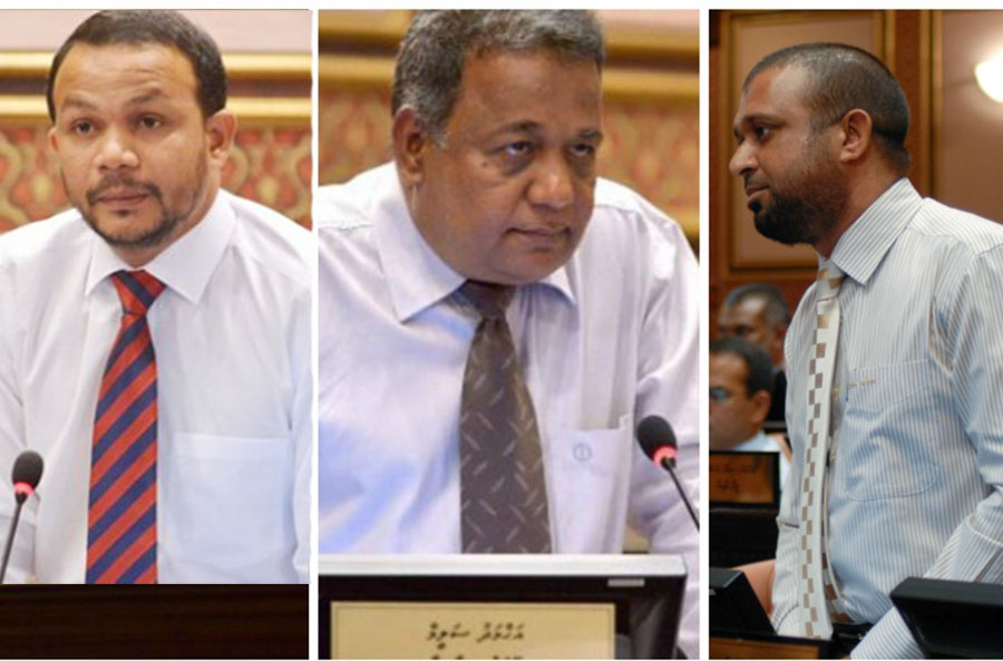 އެއްވެ އުޅުން ހަނިކުރަން ފާސްކުރި ބިލަށްވެސް  ބ. އަތޮޅުގެ ތިން މެންބަރުން