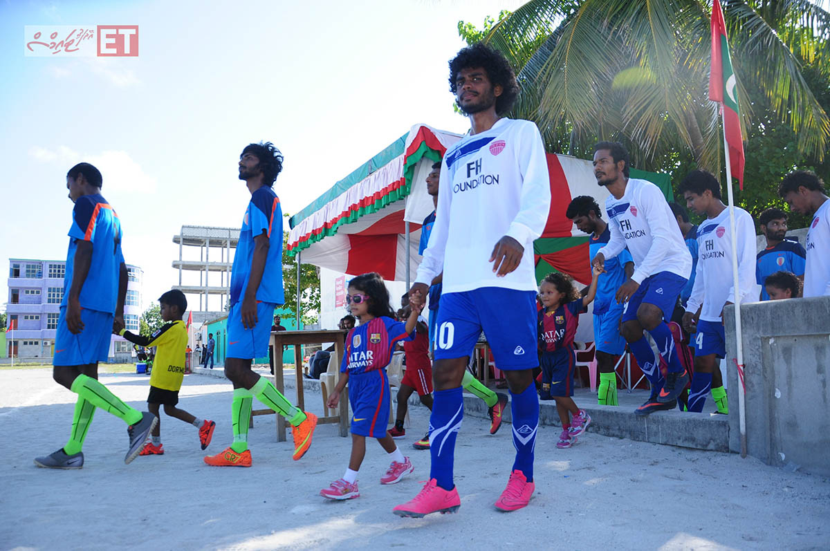 މިއަދު ހަވީރު އިންނަމާދޫ އާއި ނައިފަރު ބައްދަލުކުރި މެޗްގެ ތެރެއިން | އީޓީ ފޮޓޯ:ރާއިފް ޔޫސުފް