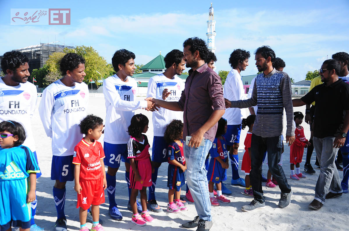 މިއަދު ހަވީރު އިންނަމާދޫ އާއި ނައިފަރު ބައްދަލުކުރި މެޗްގެ ތެރެއިން | އީޓީ ފޮޓޯ:ރާއިފް ޔޫސުފް