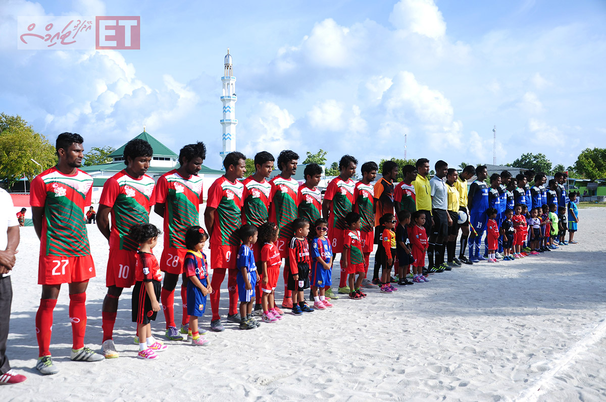 މިއަދު ހަވީރު އޭދަފުއްޓާއި އާއި ނައިފަރު ބައްދަލުކުރި މެޗްގެ ތެރެއިން | އީޓީ ފޮޓޯ:ރާއިފް ޔޫސުފް