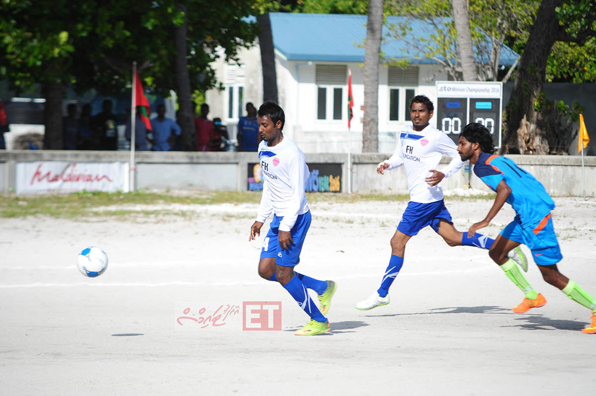 މިއަދު ހަވީރު އިންނަމާދޫ އާއި ނައިފަރު ބައްދަލުކުރި މެޗްގެ ތެރެއިން | އީޓީ ފޮޓޯ:ރާއިފް ޔޫސުފް