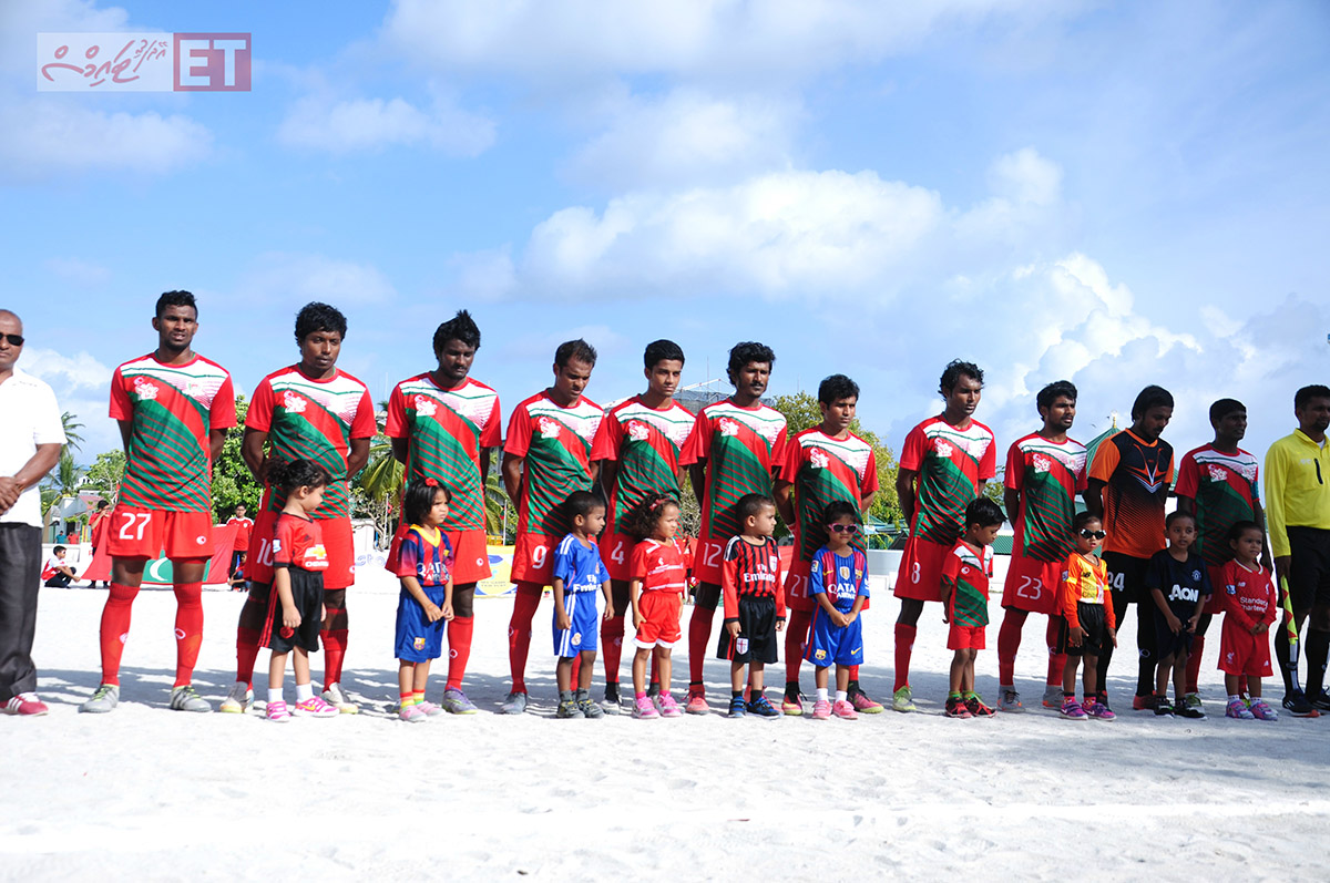 މިއަދު ހަވީރު އޭދަފުއްޓާއި އާއި ނައިފަރު ބައްދަލުކުރި މެޗްގެ ތެރެއިން | އީޓީ ފޮޓޯ:ރާއިފް ޔޫސުފް