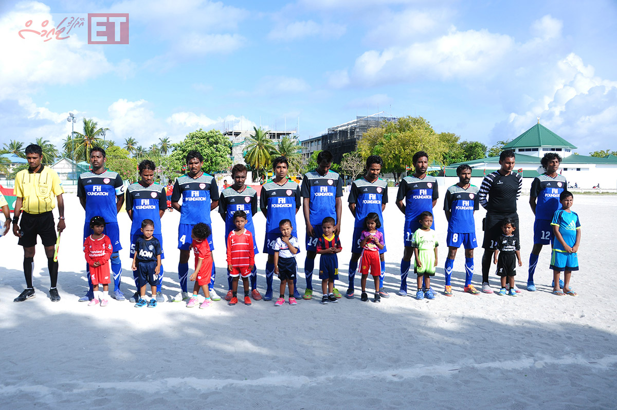 މިއަދު ހަވީރު އޭދަފުއްޓާއި އާއި ނައިފަރު ބައްދަލުކުރި މެޗްގެ ތެރެއިން | އީޓީ ފޮޓޯ:ރާއިފް ޔޫސުފް