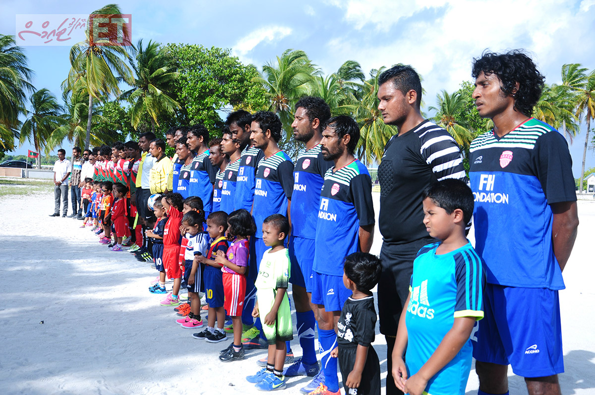މިއަދު ހަވީރު އޭދަފުއްޓާއި އާއި ނައިފަރު ބައްދަލުކުރި މެޗްގެ ތެރެއިން | އީޓީ ފޮޓޯ:ރާއިފް ޔޫސުފް