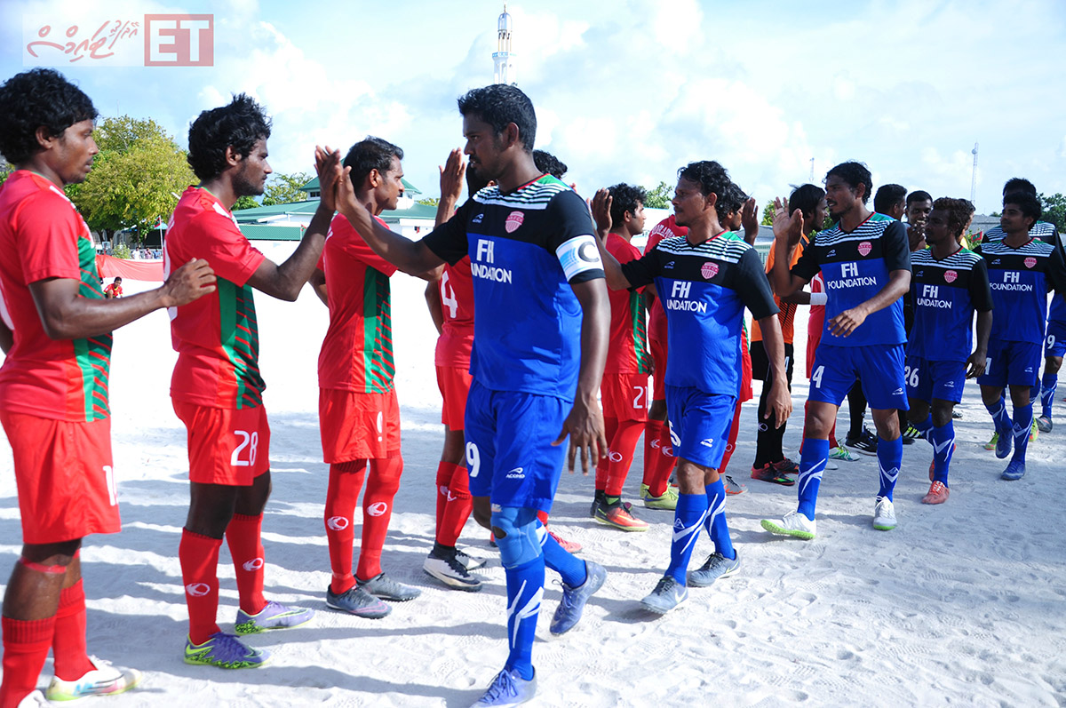 މިއަދު ހަވީރު އޭދަފުއްޓާއި އާއި ނައިފަރު ބައްދަލުކުރި މެޗްގެ ތެރެއިން | އީޓީ ފޮޓޯ:ރާއިފް ޔޫސުފް