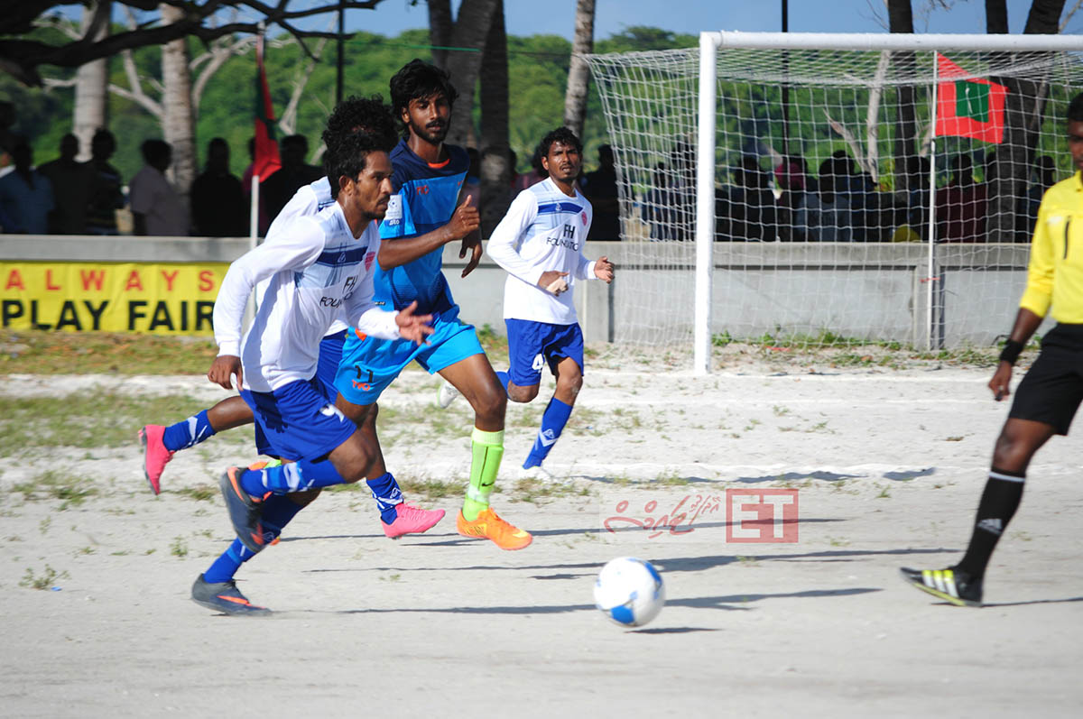 މިއަދު ހަވީރު އިންނަމާދޫ އާއި ނައިފަރު ބައްދަލުކުރި މެޗްގެ ތެރެއިން | އީޓީ ފޮޓޯ:ރާއިފް ޔޫސުފް