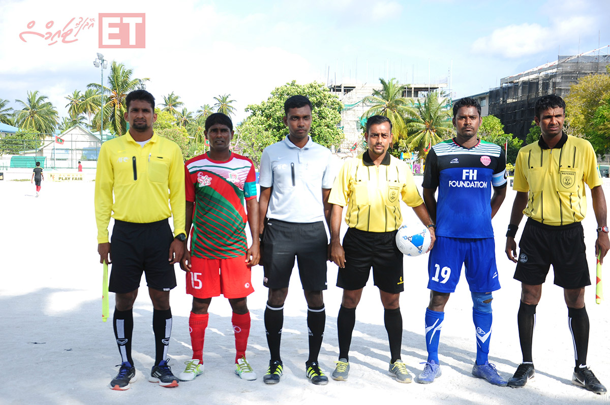 މިއަދު ހަވީރު އޭދަފުއްޓާއި އާއި ނައިފަރު ބައްދަލުކުރި މެޗްގެ ތެރެއިން | އީޓީ ފޮޓޯ:ރާއިފް ޔޫސުފް
