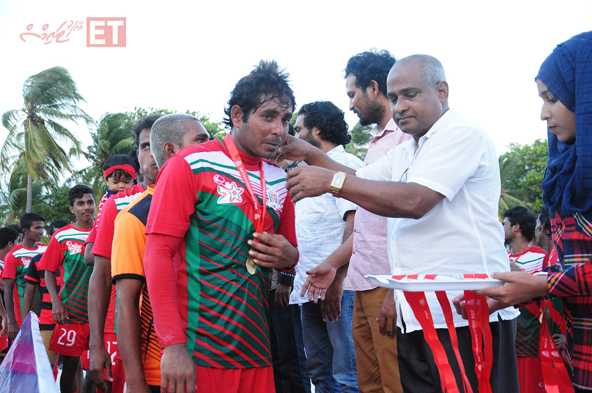 މިއަދު ހަވީރު އޭދަފުއްޓާއި އާއި ނައިފަރު ބައްދަލުކުރި މެޗްގެ ތެރެއިން | އީޓީ ފޮޓޯ:ރާއިފް ޔޫސުފް