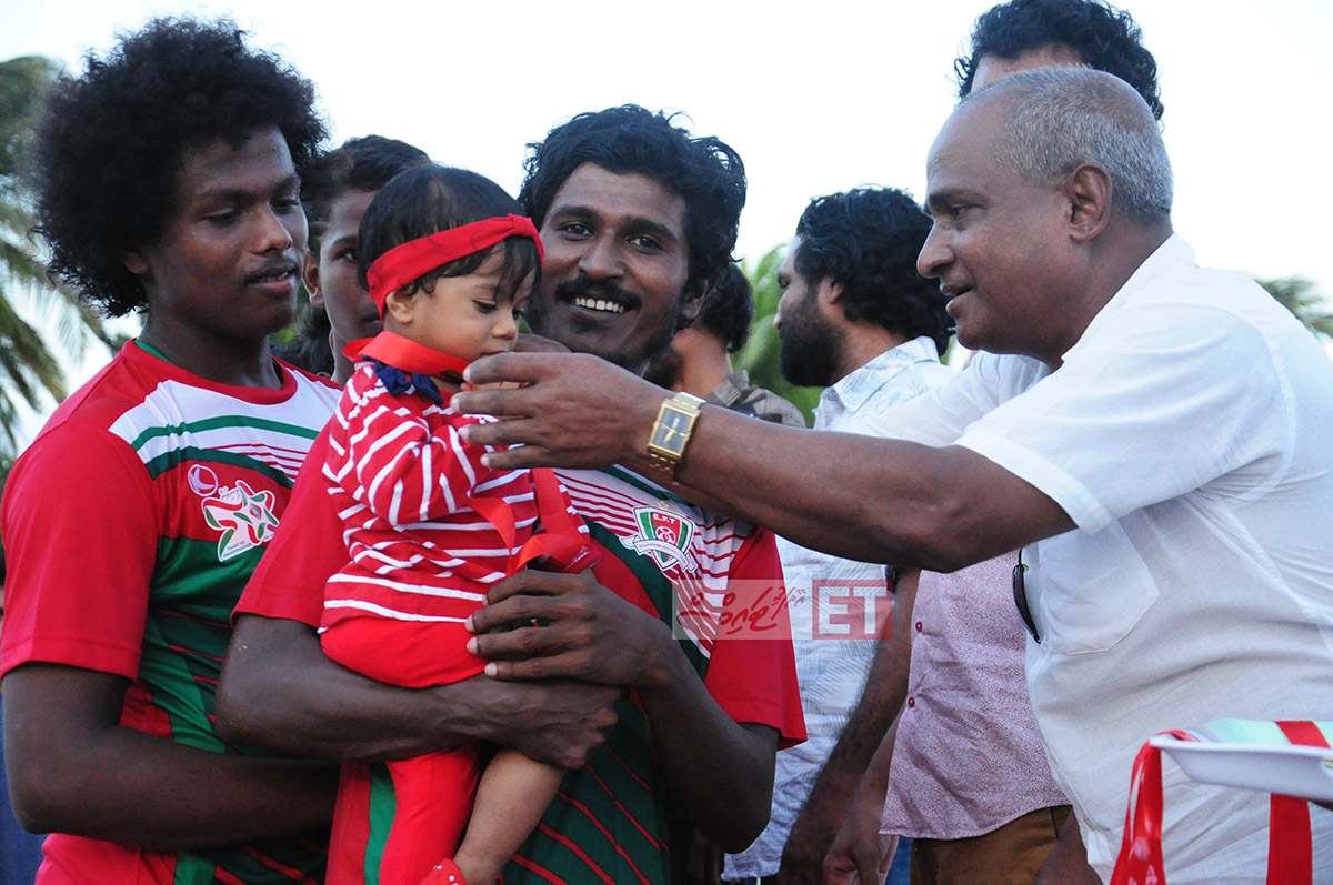 މިއަދު ހަވީރު އޭދަފުއްޓާއި އާއި ނައިފަރު ބައްދަލުކުރި މެޗްގެ ތެރެއިން | އީޓީ ފޮޓޯ:ރާއިފް ޔޫސުފް