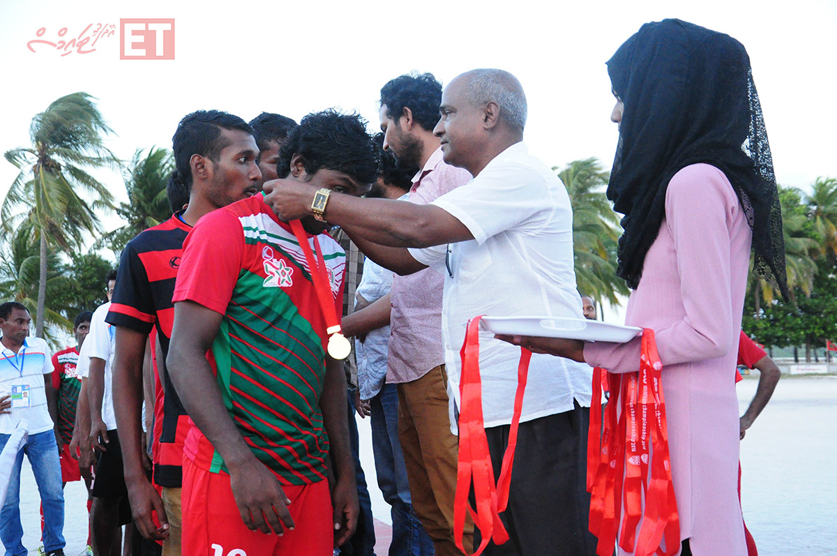 މިއަދު ހަވީރު އޭދަފުއްޓާއި އާއި ނައިފަރު ބައްދަލުކުރި މެޗްގެ ތެރެއިން | އީޓީ ފޮޓޯ:ރާއިފް ޔޫސުފް