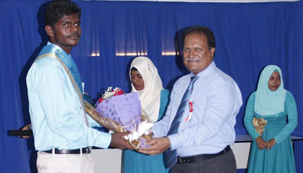 ބ. އަތޮޅު މަދަރުސާގެ އެންމެ މޮޅު ދަރިވަރަަކަށް ތަސްނީމް