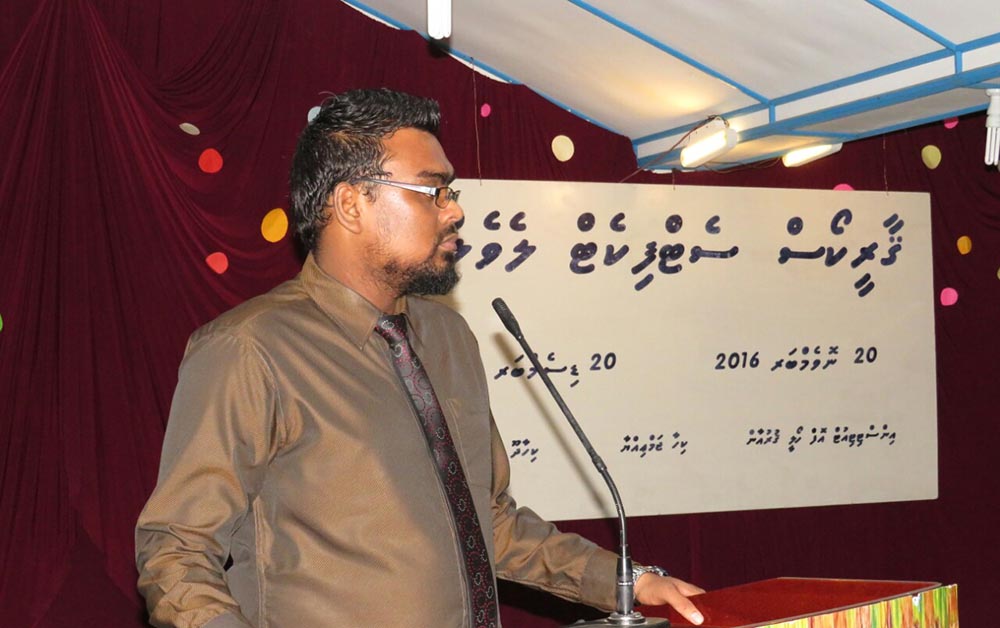 ގާރީ ކޯސް އިފްތިތާހު ކުރުމަށް ރޭ ކިހާދޫ ސްކޫލުގައި ބޭއްވި ރަސްމިއްޔާތުގެ ތެރެއިން
