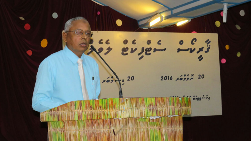 ގާރީ ކޯސް އިފްތިތާހު ކުރުމަށް ރޭ ކިހާދޫ ސްކޫލުގައި ބޭއްވި ރަސްމިއްޔާތުގެ ތެރެއިން