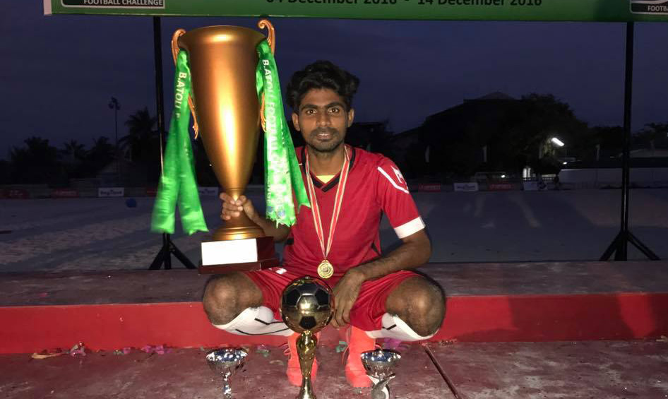 އެޓޯލް ފުޓްބޯޅަ ޗެލެންޖުގެ މޮޅު ކުޅުންތެރިޔާގެ މަގާމް ސައްޓު އަށް
