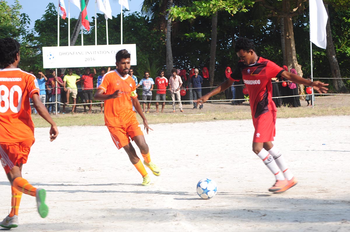 އިންވިޓޭޝަން ކަޕް ފައިނަލް މެޗްގެ ތެރެއިން | އީޓީ ފޮޓޯ:ރާއިފް ޔޫސުފް