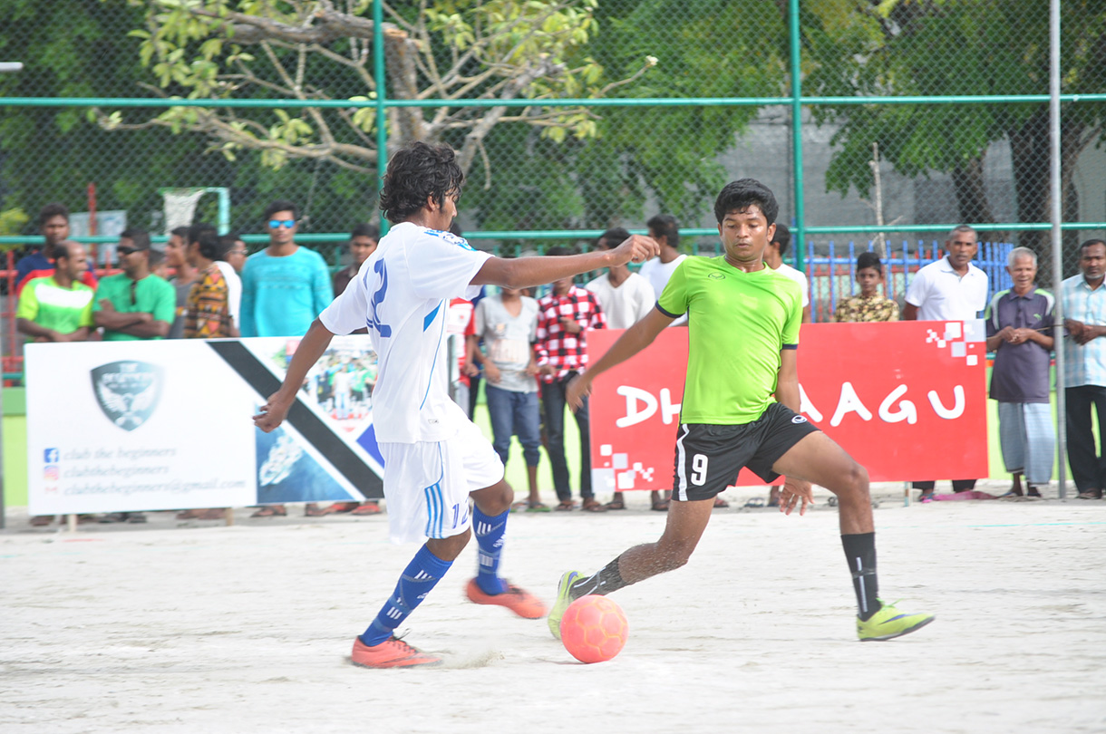 ސޮނެވާއާއި މާޅޮސް ބައްދަލުކުރި މެޗްގެ ތެރެއިން | އީޓީ ފޮޓޯ:ރާއިފް ޔޫސުފް