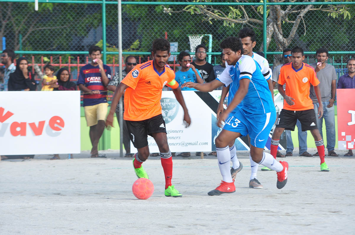 އެކުވެރި ގައިޒްއާއި ކިހާދް މޯލްޑިވްސް ބައްދަލުކުރި މެޗްގެ ތެރެއިން | އީޓީ ފޮޓޯ:ރާއިފް ޔޫސުފް