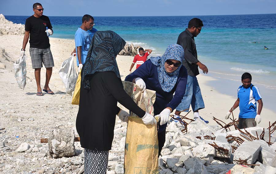 ވަފާއިން އޭދަފުށި ސާފުކުރުމުގެ ޕްރޮގްރާމެއް ފަށައިފި