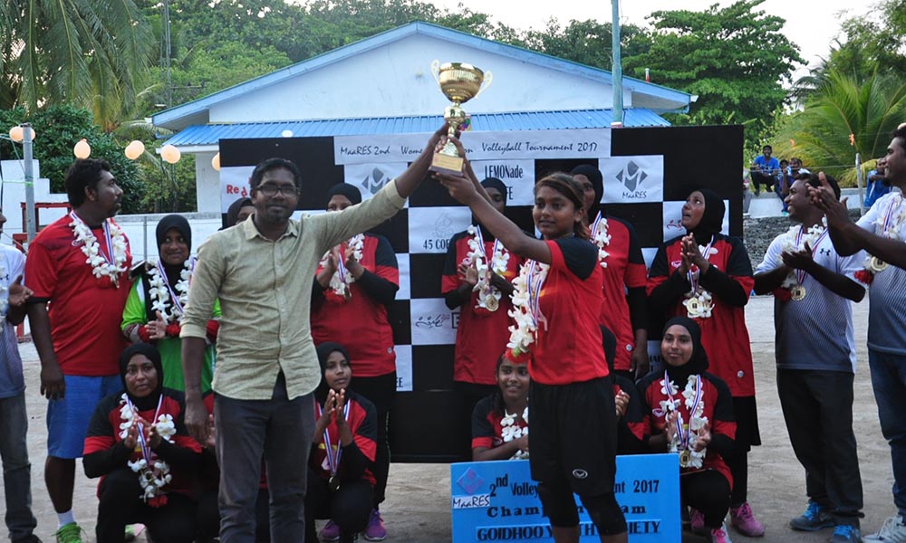 މާރެސް ވޮލީ މުބާރާތުގެ ޗެމްޕިއަންކަން ގޮއިދޫ އަށް