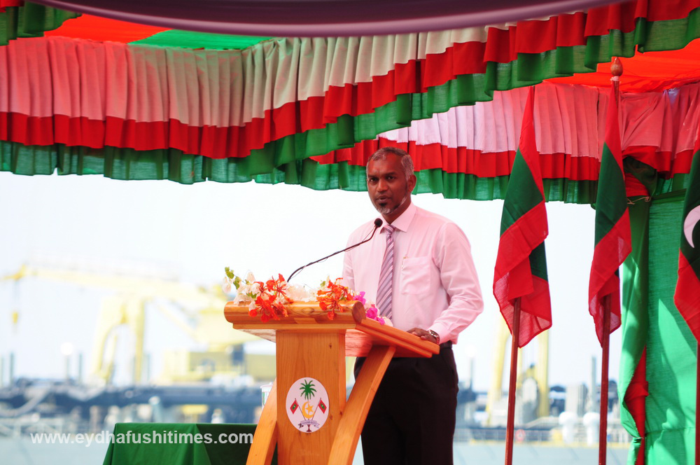 އިސްކަންދޭނީ ވެރިކަންކުރާ ރަށްތައް ތަރައްގީކުރަން: މުއިއްޒު