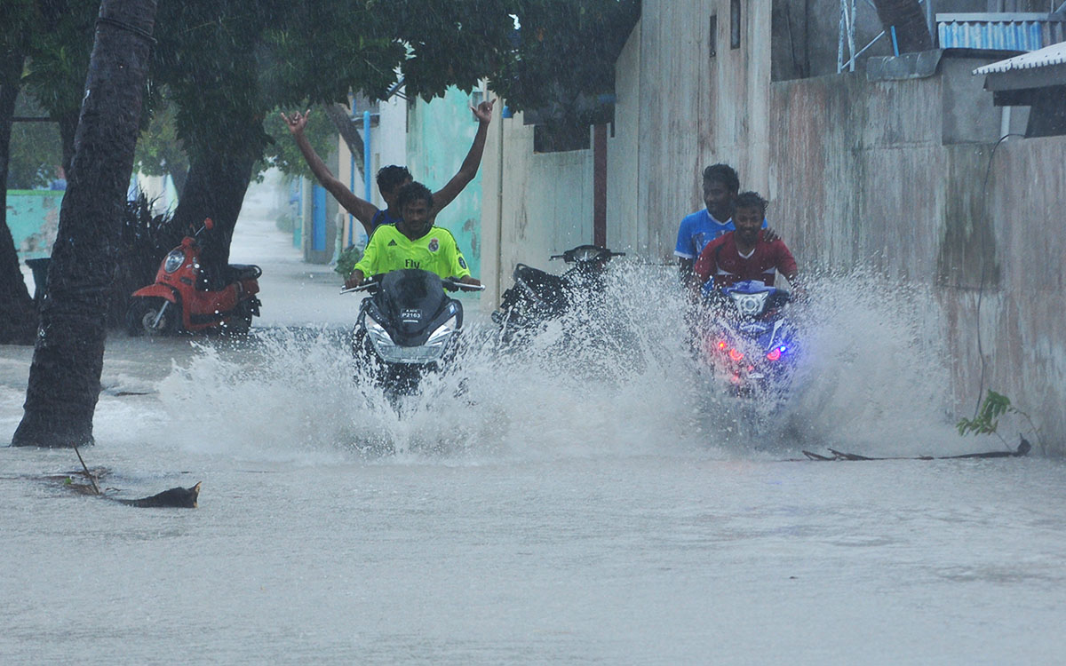 ބޯ ވާރެޔާ އެކު ރަށުތެރޭގައި ފެންބޮޑުވެއްޖެ