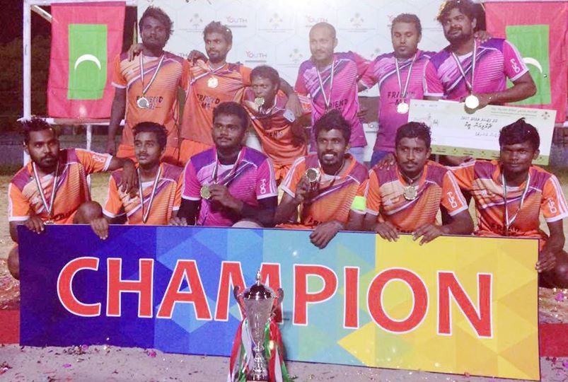 ދަރަވަންދޫ ޔޫތް ފުޓްސަލް ޗެލެންޖުގެ ޗެމްޕިއަންކަން ފްރެންޑްސް ޔުނައިޓެޑަށް