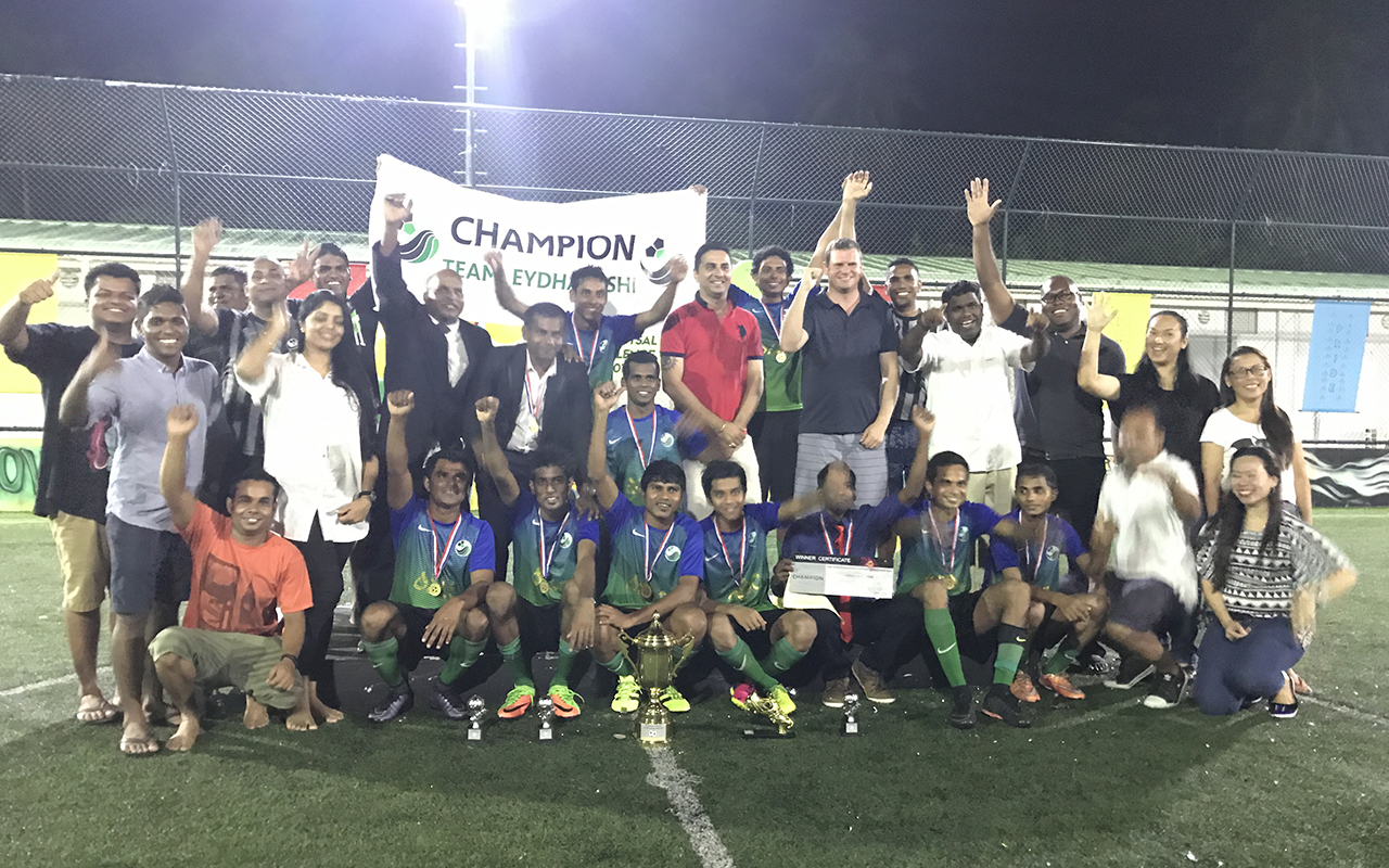 އަނަންތަރާ ފުޓްސަލް ޗެލެންޖް ޓީމް އޭދަފުށި ކާމިޔާބުކޮށްފި