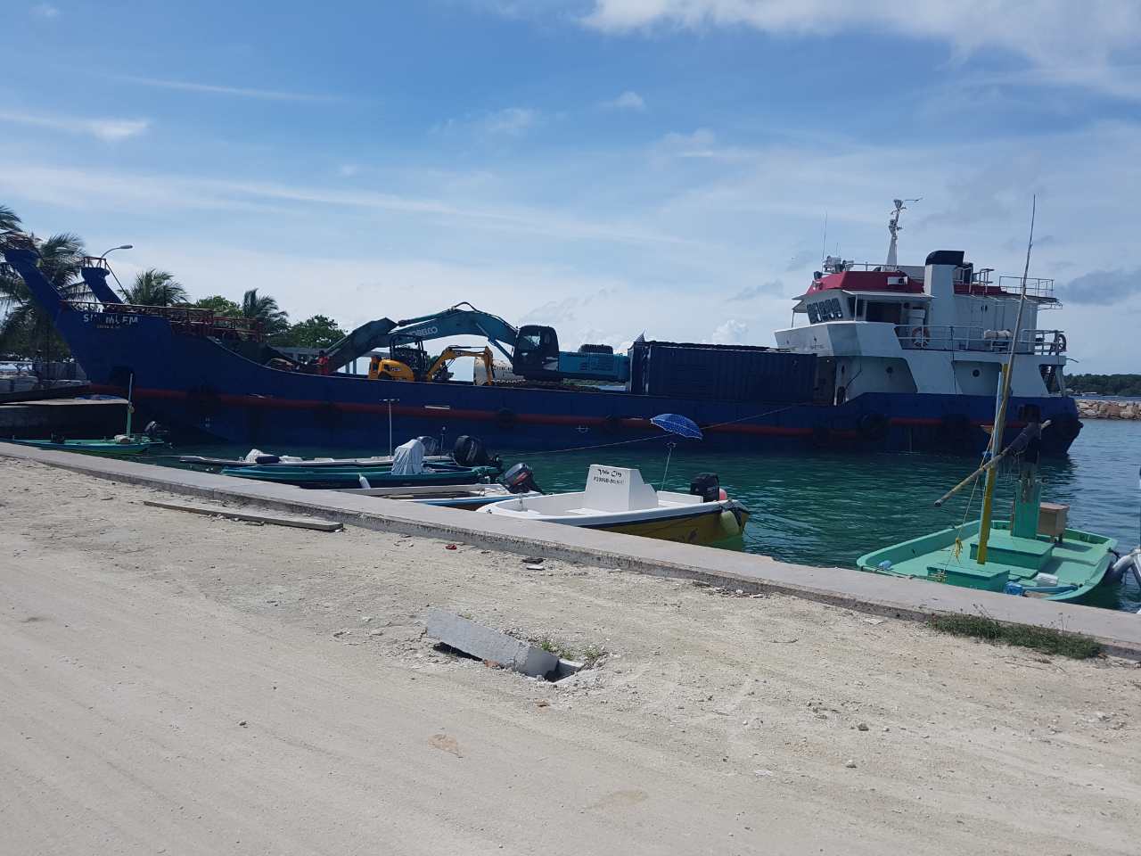 ބޯ ފެނުގެ ނިޒާމު ގާއިމުކުރަން ބޭނުންވާ ބައެއް ސާމާނު ގެނެސްފި