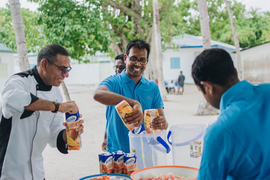 ސޮނެވާފުށިން ގުރައިދޫ މަރުކަޒަށް ޒިޔާރަތްކޮށްފި