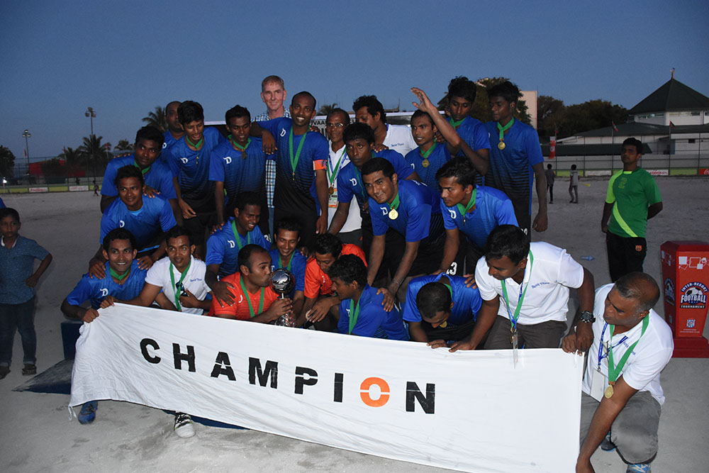 ސޮނޭވާ ބަލިކޮށް ރިސޯޓް މުބާރާތުގެ ތަށި ޑުސިޓް ހޯދައިފި