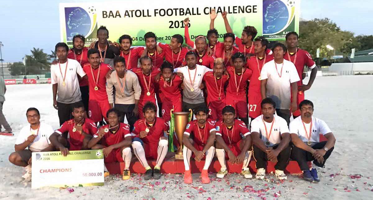 ޗެންޕިއަން ފައިސާ ނުލިބޭތީ ގޮއިދޫން އަތޮޅު ޗެލެންޖުގައި ބައިވެރިނުވާން ނިންމައިފި