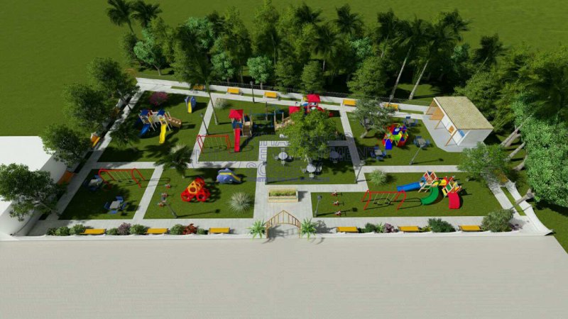 ކިހާދޫ ކައުންސިލާއި ކިޑްސް ޖަމިއްޔާ ގުޅިގެން ކުޑަކުދިންގެ ޕާކެއް އަޅަނީ