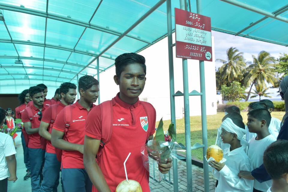 ޒުވާން ކުޅުންތެރިޔާ ހައިޝަމް ވެސް ގައުމީ ޓީމުގައި