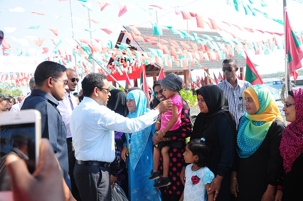 ރައީސް ޔާމީން އޭދަފުއްޓަށް ވަޑައިގަންނަވަނީ