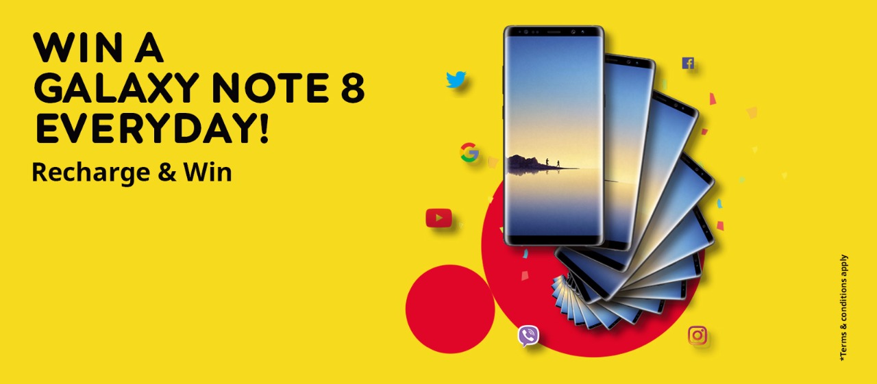 އުރީދޫގެ ހަދިޔާ: ކޮންމެ ދުވަހަކު ސެމްސަންގް ގެލެކެސީ ނޯޓް8 އެއް ހިލޭ