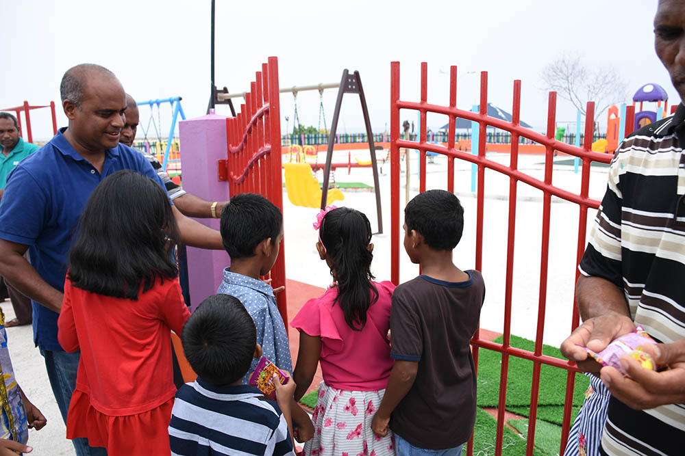 ކުޑަކުދިންގެ ޕާކު އާއްމުންނަށް ހުޅުވާލައިފި