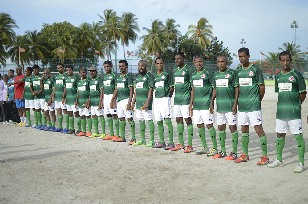 ވެޓަރެންސް ފުޓްބޯޅަ ޓީމު ޖަމިއްޔާއެއްގެ ގޮތުގައި ރަޖިސްޓްރީ ކޮށްފި