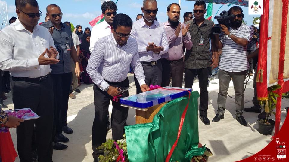 ރައީސް ޔާމީން ބ. ކެންދޫ ބަނދަރު ހުޅުއްވައިދެއްވައިފި