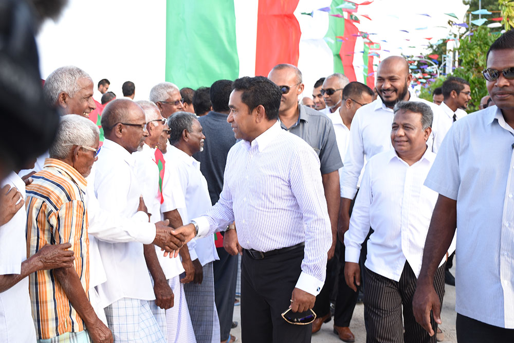 އޭދަފުށީ ރައްޔިތުން ވޯޓުން ރައީސް ޔާމީނަށް ބޮޑު ނަތީޖާ ދައްކާނެ: ސަލީމް