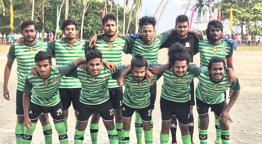 ދެވަނަ ހާފުގެ ގޯލުތަކުން އޭދަފުށި މޮޅުވެއްޖެ